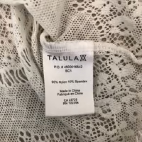 Talula Aritzia lace tank top XS - Picture 2 of 4